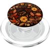 Mixed Flower Bouquet Floral Fall PopSockets MagSafe PopGrip for iPhone