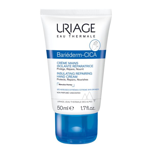 Uriage Bariederm Insulating Repairing Hand Cream, 50 ml, (Pack of 1)