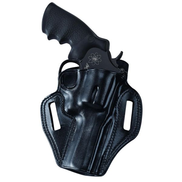 Galco Gunleather Combat Master Belt Holster for S&W K FR 19 4-Inch (Black, Right-Hand), (CM114B)