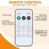 6 Pack Puck Lights with Remote Rechargeable Motion Sensor Light Wireless