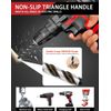 Jobber Drill Bits, Universal Drill Bit Set – Tungsten Steel Drill Bits with Storage Case,Impact Driver Bit Set for Easy Installation & Quickbit Replacement