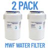 2 Pack GE MWF Genuine Smart Refrigerator Water Filter Replacement 