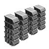 Stacking Box Set - 10x Stacking Box with Lid 155 x 100 x 70 mm - Display Box Stacking Box Storage Box