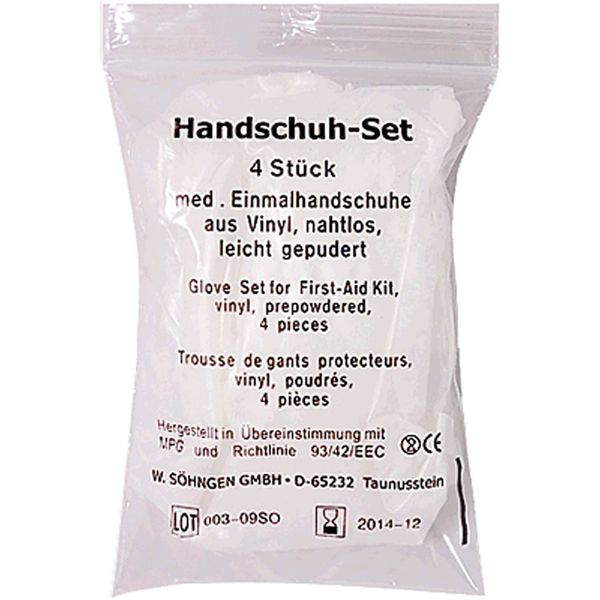 Söhngen 1010073 Glove Set – White