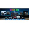MICTUNING P1s RGB 8-Gang Wireless Switch Panel, LED Light Bar Remote Control Box