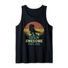 Awesome Since 2012 T-Rex Dinosaur Retro Tank Top