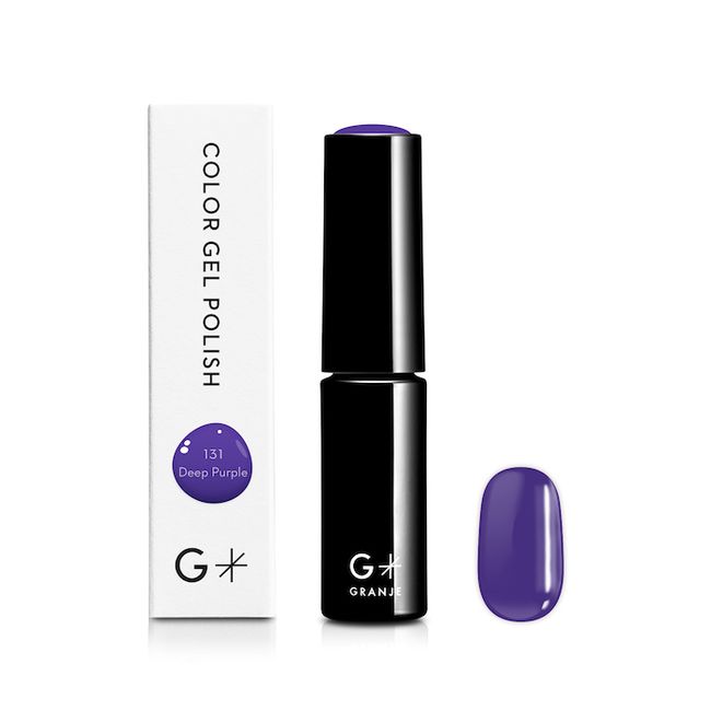 GRANJE Gel Nail Color (131 Deep Purple) | Color Gel Polish Purple Made in Japan Easy Self Gel Nail Domestic Cosmetics &lt;GRANJE Official&gt;