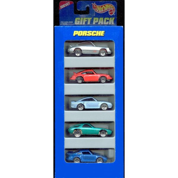 HOT WHEELS GIFT PACK 1995 PORSCHE 1:64 SCALE DIE CAST
