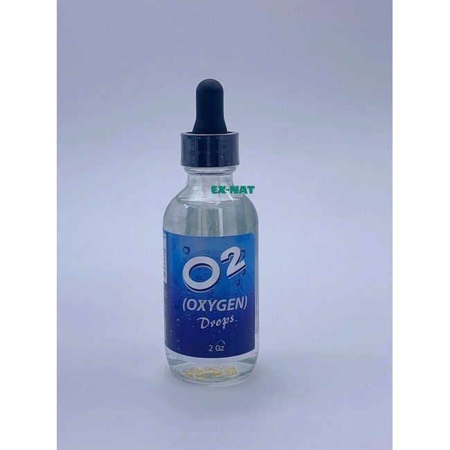 Oxygen 02 Liquid Drops Promotes Healthy Stabilized Cellular Energy Levels Immune