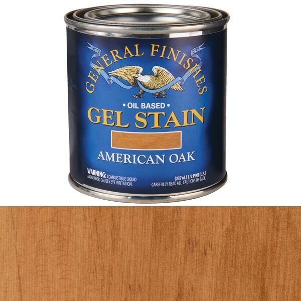 American Oak Gel Stain 1/2 Pint