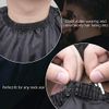 Professional Home Hair Cutting Kit - Quality Home Haircutting Scissors Barber/Salon/Home Thinning Shears Kit with Comb and Case Black Cape for Men and Women