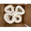 BIO30D 3 pcs 11" X 3" X 6" White FIGURE 8 Rawhide BONE