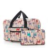 Eco-Chic Foldable Holdall 30 Litre (Beige Stag, Medium)