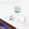 2Pcs Smart Light Switch,Smart Home WLAN Bluetooth Switch Wireless Switch Remote Control DIY Fits Behind Wall Switch,Smart Switch Compatible with Google Home,Alexa Echo,Smart Life/Tuya