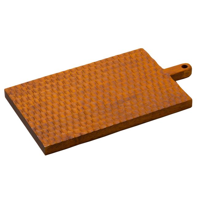 Swanson Shoji NKT3201 Cutting Board for Cooking NKT3201 TH-189 S Wood Grain Rubber Wood