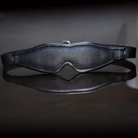 Real Leather Blindfold