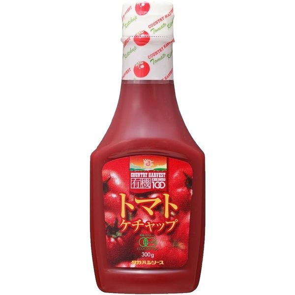 Takahashi Sauce Country Harvest Organic Tomato Ketchup, 10.6 oz (300 g)