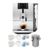 Jura ENA 8 Automatic Coffee Machine with Canister, Cleaner and Cup and Saucers