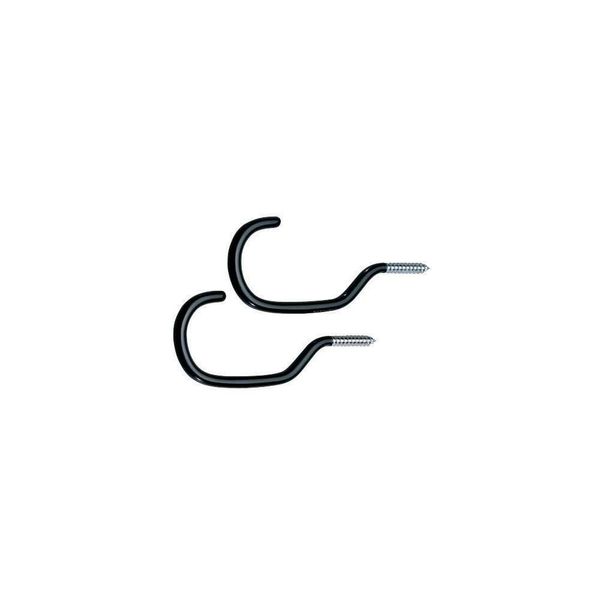 Raleigh - ADS137 - PVC Coated Wall or Ceiling Mounted Storage Hooks for Bicycles (Pair)
