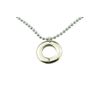 Him & Her 8th Anniversary Bronze Ring Pendant Set - 8th Anniiversary Gift