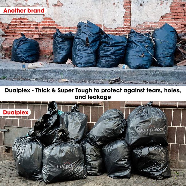 4 Gallon Small Trash Bags, 4 Gallon Trash Bag Strong, Leakage-Free, Small  Garba