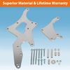 Serpentine Bracket Alternator Power Steering Pump Swap Conversion For LS Engines