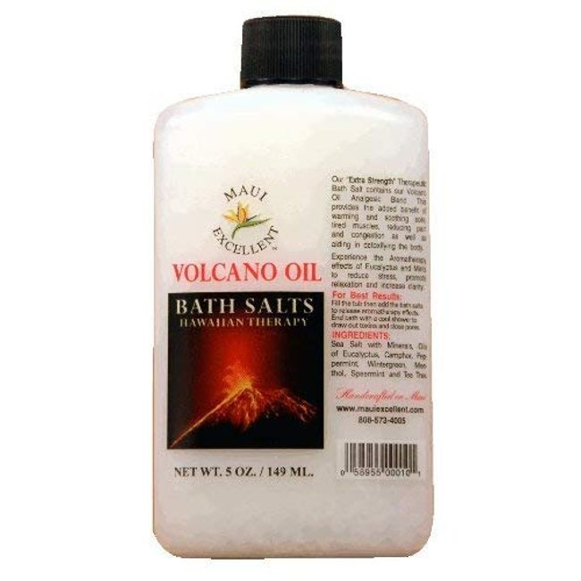 Maui Excellent Volcano Oil Bath Salts
