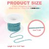 PATIKIL 6 Roll 5 Yard Crystal Rhinestone Close Chain Trim Multicolor (2mm)