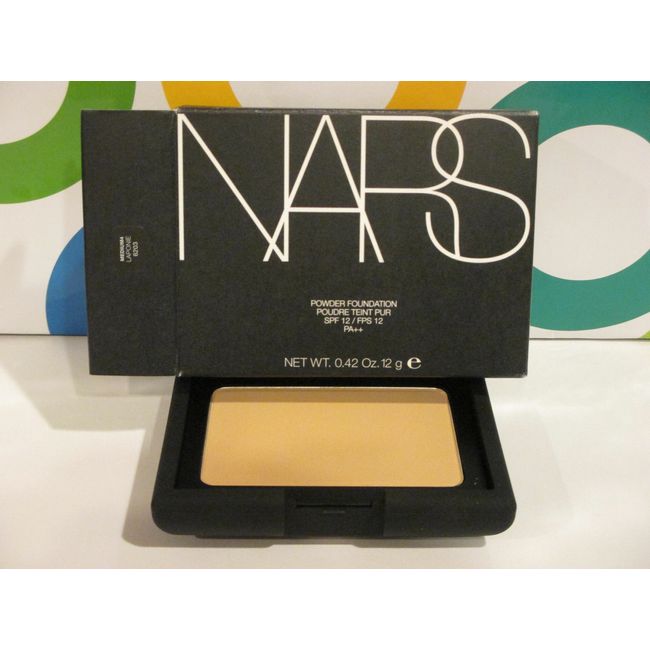 NARS ~ POWDER FOUNDATION ~ # 6203 MEDIUM 4 LAPONIE ~ 0.42 OZ BOXED