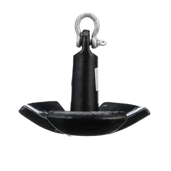 SEACHOICE River Anchor, Black Vinyl Coated Cast Iron, 12 Lbs.