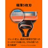 Gillette Fusion Manual (Includes 3 Replacement Blades), Deep Shaving, Ultra Thin, 5 Blade Shaving, Razor, Men's, Amazon.co.jp Exclusive