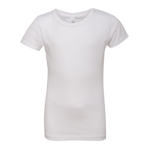 Next Level Youth Girls’ Princess T-Shirt M WHITE
