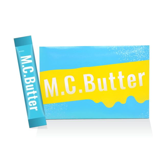 M.C. Butter MCT Oil Butter Coffee Glass Fed Ghee Ketogenic, 30 Per Box, MC Butter