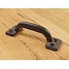 20 CAST IRON HANDLES RUSTIC DRAWER PULLS SMALL 3 1/2" LONG HOME KITCHEN WINDOW