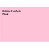 SHORTY BED SMALL SINGLE FITTED SHEET 2'6 X 5'9 (30" X 69") 300 Thread Count Percale (Pink, 8" Depth)