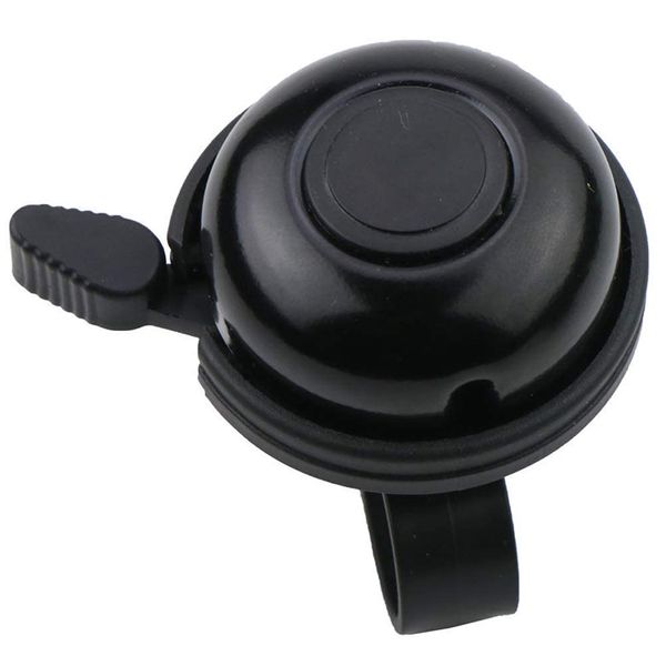 Bicycle Bell Loud Bicycle Bell Aluminum Alloy Lightweight Vintage Retro (Black)