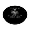 Skeleton CRNA Anesthesiologist Funny Halloween Anesthesia PopSockets Standard PopGrip