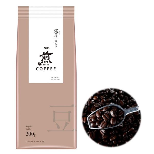 AGF Regular Coffee Beans, Rich, Deep, 7.1 oz (200 g) x 2 Bags [Coffee Beans] [Coffee Gift]