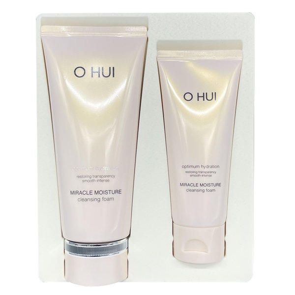 Ohui Ohui Miracle Moisture Cleansing Foam Planning Set 200ml+100ml