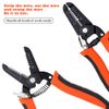 7.1" Multifunctional Wire Stripper Tool,Crimping, Cutting & Twisting Pliers for Electrical Work, DIY Projects & Home Construction,Electrician's Tool