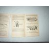 INSTRUCTIONS OIL DRUM LOADER,718 MAIL CAR,MOTOR SHEETS,AIR CHIME +MORE #W-20