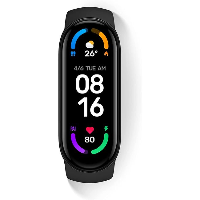 Xiaomi Mi Smart Band 6 - 1.56'' AMOLED Touch Screen, SPO2, Sleep Breathing Tracking, 5ATM Water Resistant, 14 Days Battery Life, 30 Sports Mode, Fitness, Steps, Sleep, Heart Rate Monitor