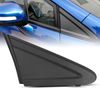 RACBOX Front Passenger Side Mirror Corner Triangle Cover Pillar Trim Panel Compatible with Civic 2012 2013 2014 2015