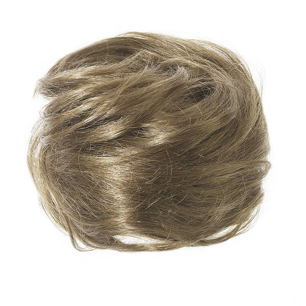100% Human Hair Bun Size: Medium Colour 8 - Mousey Brown
