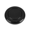433MHz Wall Mounted Wireless Remote Transmitter, RF EV1527 Remote Control Round Transmitter 1 Button Regulate (Black)