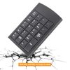 KooingTech Numpad,12.9x8.9x1.1cm Number Pad Keyboard,19 Key Mini USB Numeric Keypad with Cable for Laptop Computers Desktop Notebook PC