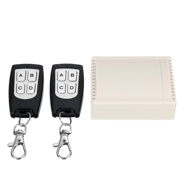 hobbyant 12V 4CH Channel 315Mhz Wireless Remote Control Switch with 2 Transimitter
