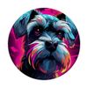 Miniature Schnauzer Dog PopSockets Adhesive PopGrip