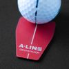 GrooveFix Golf Ball Line Marker & Putt Alignment Marker (Bull Shape) Bundle (Red)
