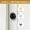 ARPHA Keyless Entry Smart Door Lock＆Handle, Fingerprint Electronic Keypad App